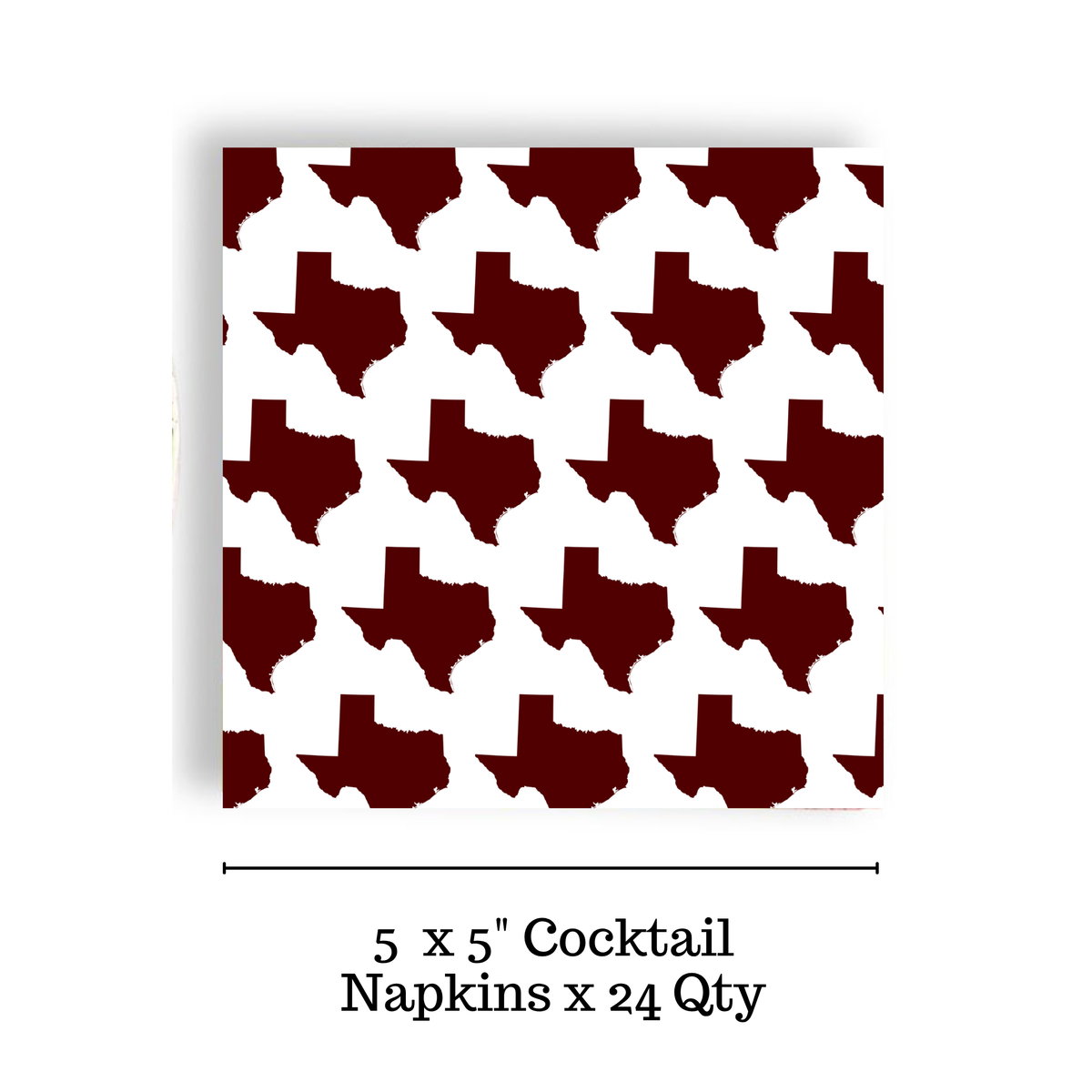 Howdy Helping Texas 24ct Cocktail Napkin Separates (3ply)