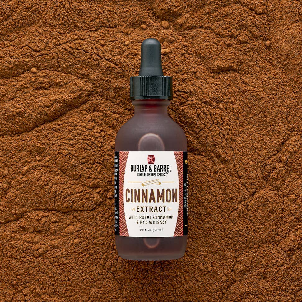 Cinnamon Extract - 2oz Dropper - Single Origin Extract