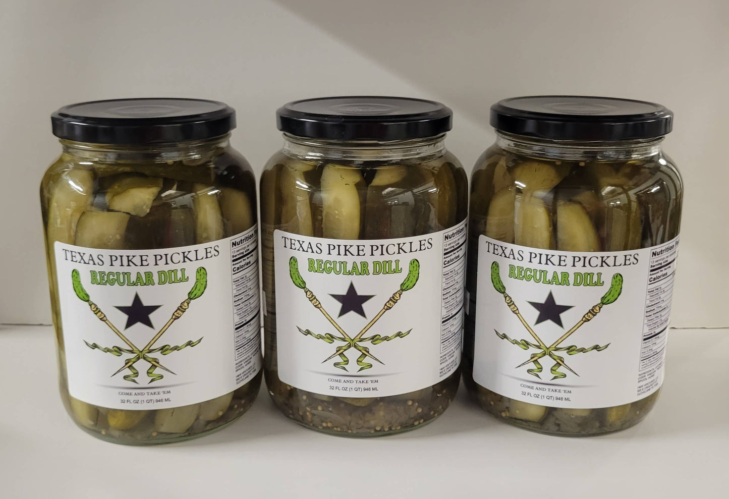Texas Pike Pickles - Texas Pike Pickles Regular Dill Spears