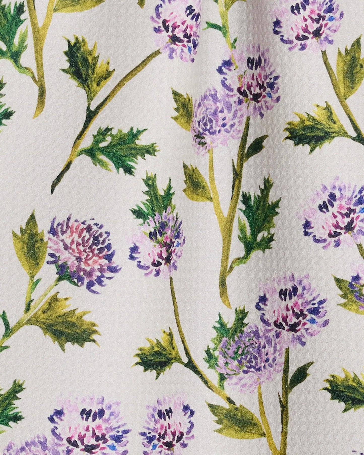 Geometry - Blooming Thistle Bar Towel