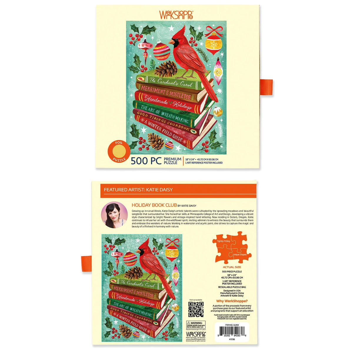 Holiday Bookclub 500 Pc Puzzle