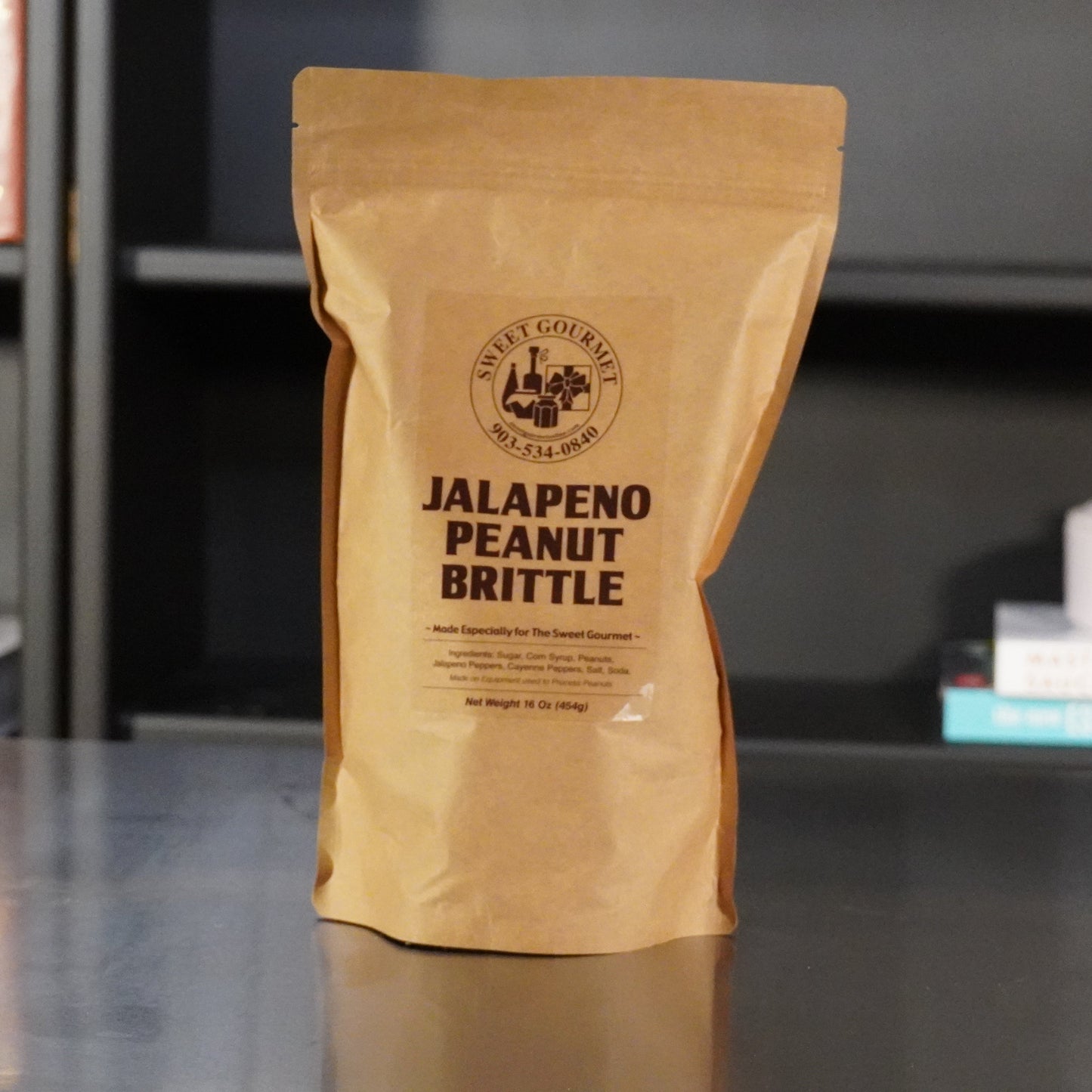 Jalapeño Peanut Brittle