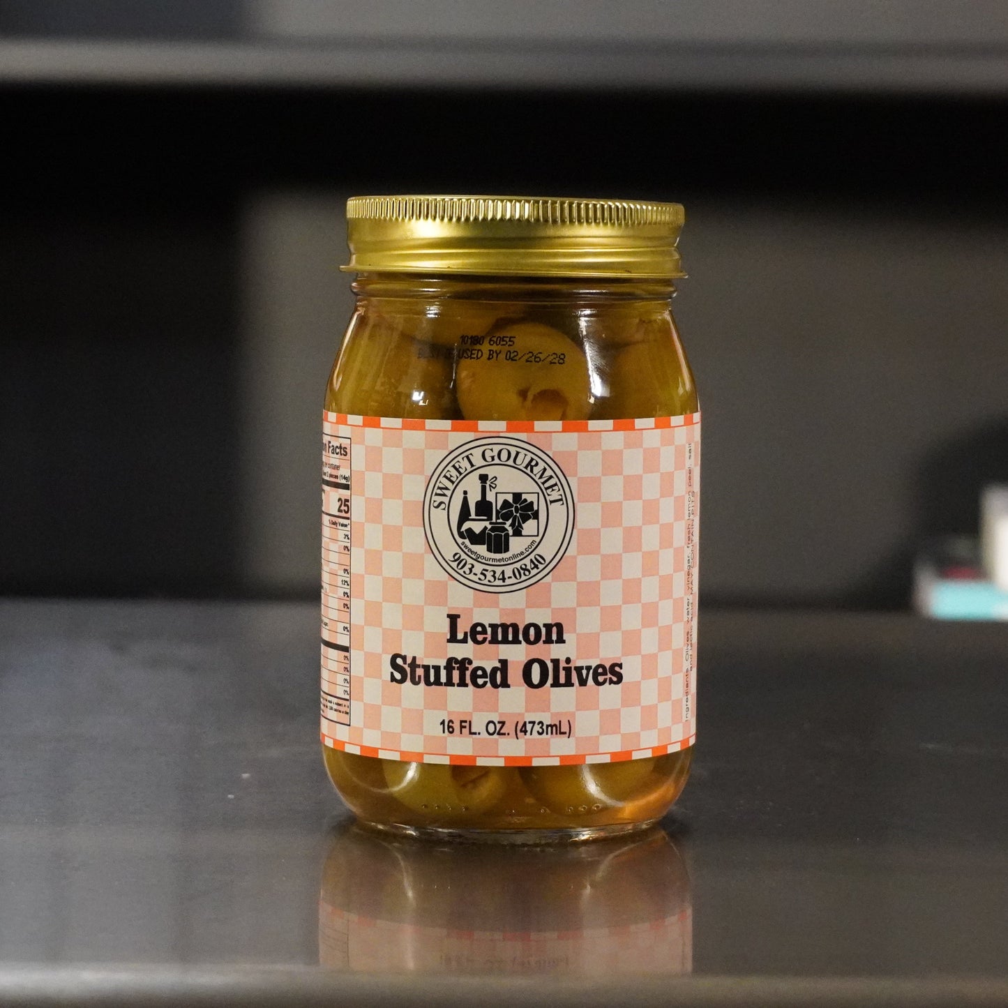 Sweet Gourmet Lemon Stuffed Olives
