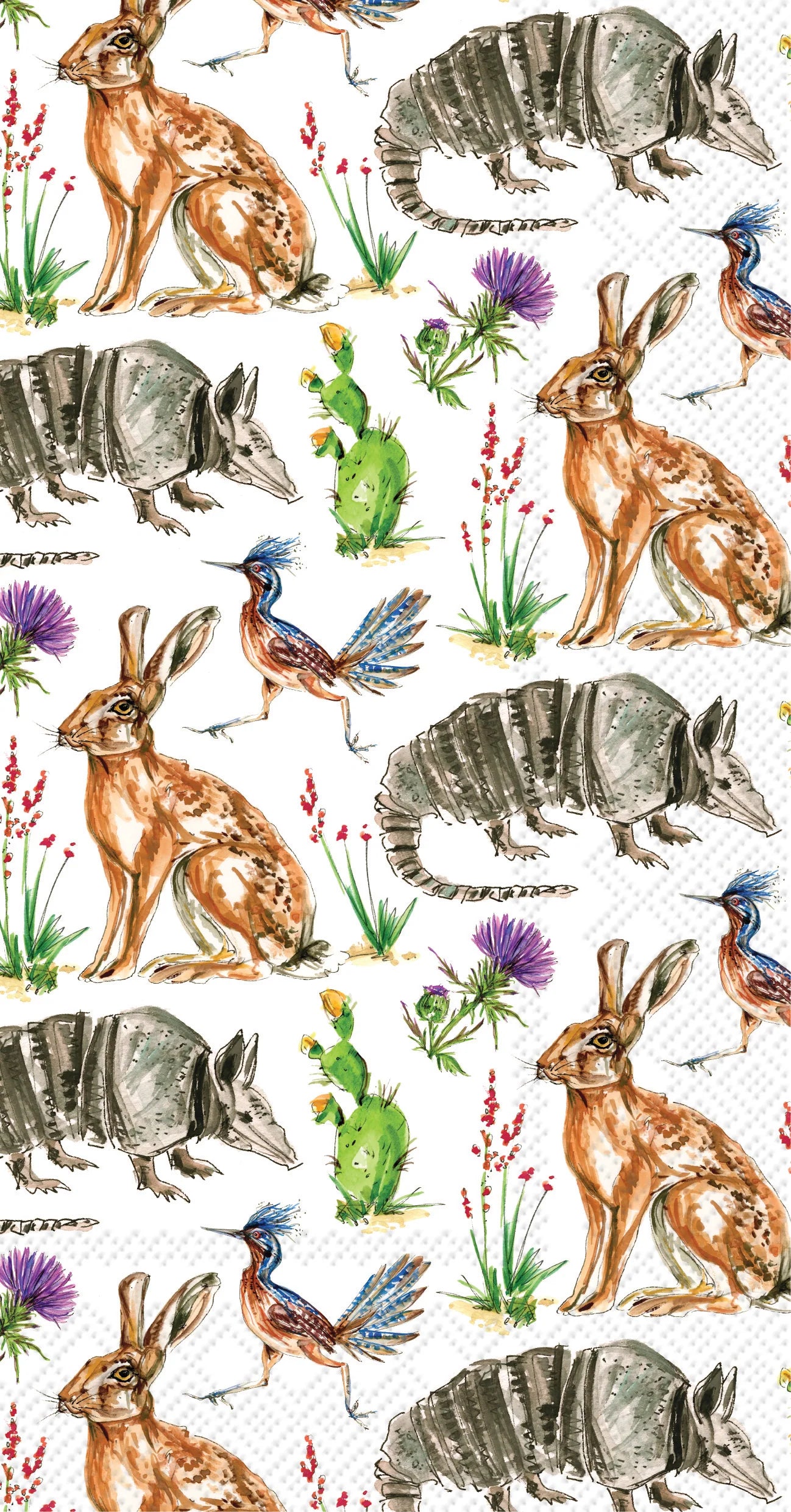 Texas Critters Guest Napkins