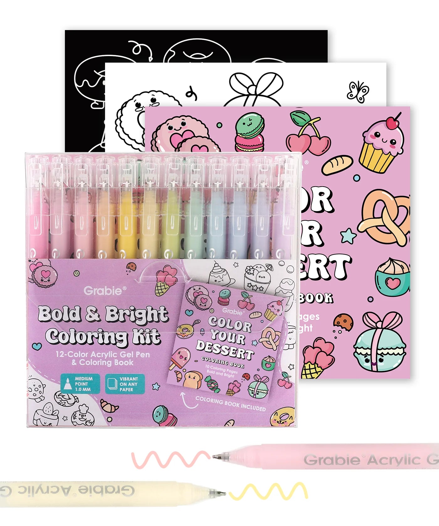 Bold and Bright Coloring Kit - Sugar Rush