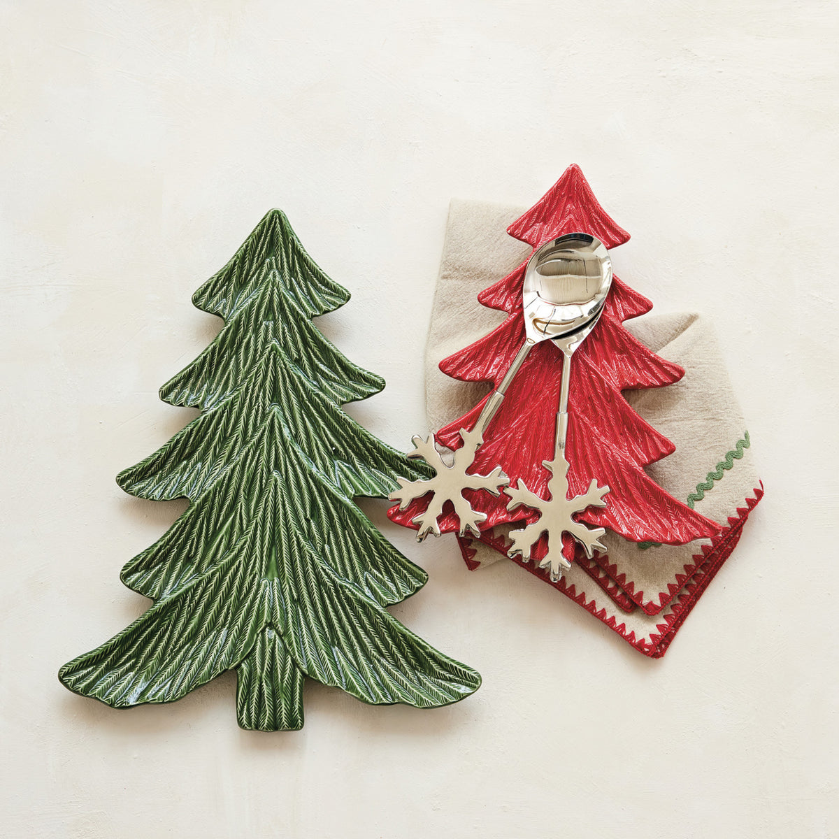 Ceramic Tree Shaped Platter