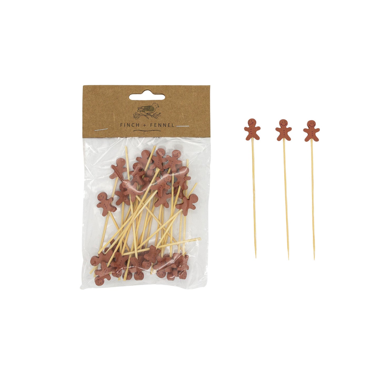 Christmas Bamboo Skewers