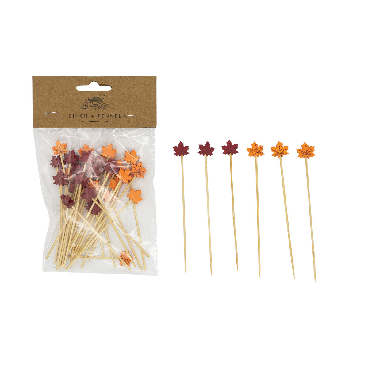 Autumn Bamboo Skewers