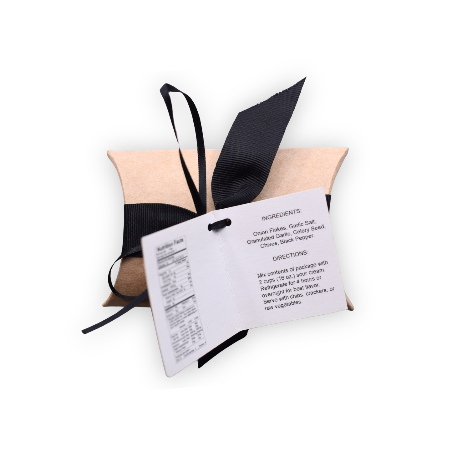 Mills Gourmet - Dip Mix - Garlic & Green Onion - .65 oz Kraft Pillow Box