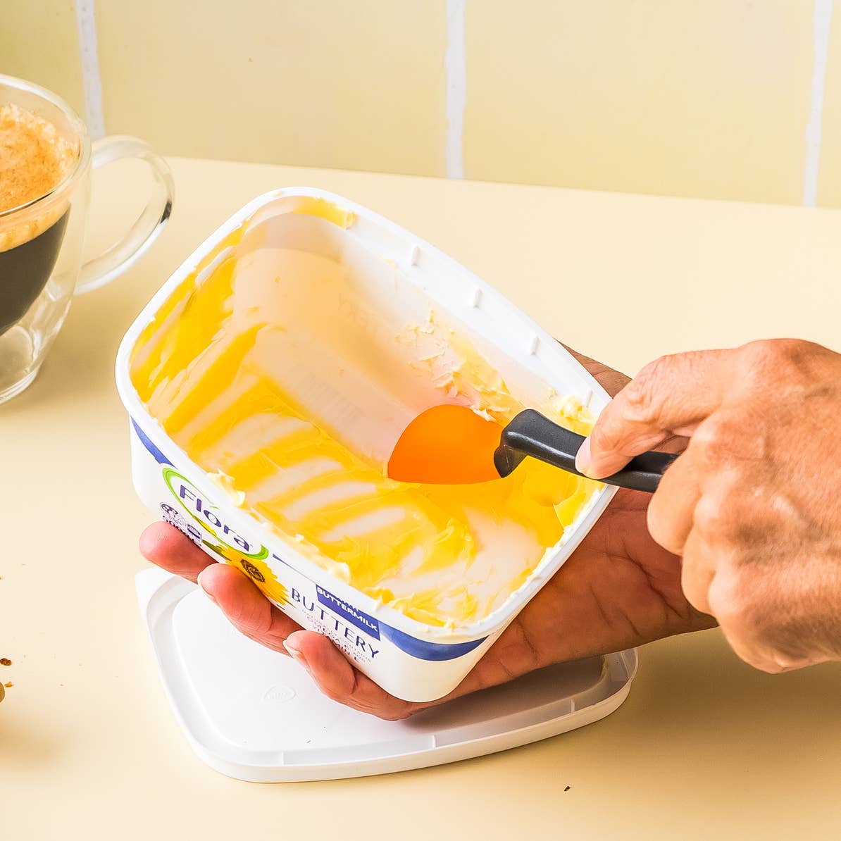 Mini Supoon - Sit Up Scraping Spoon - Jar