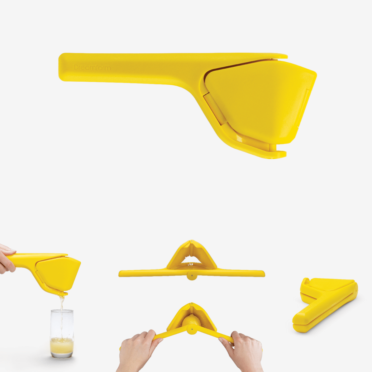 Fluicer Lemon - Fold Flat Easy Juicer - CDU