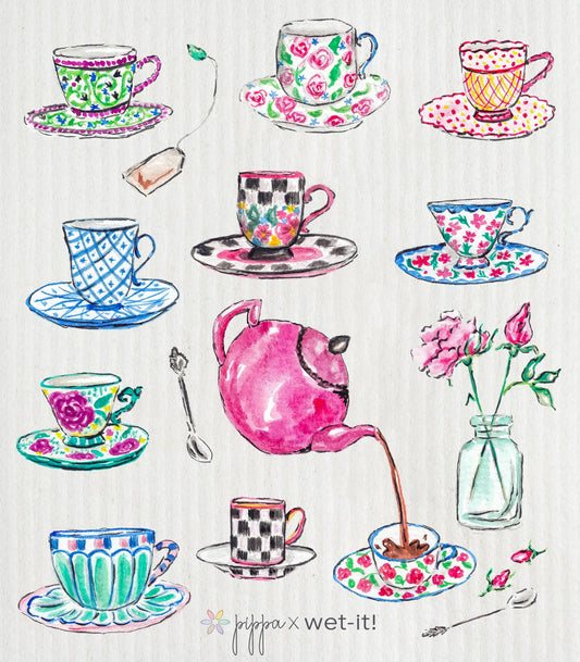 Teatime Swedish Cloth