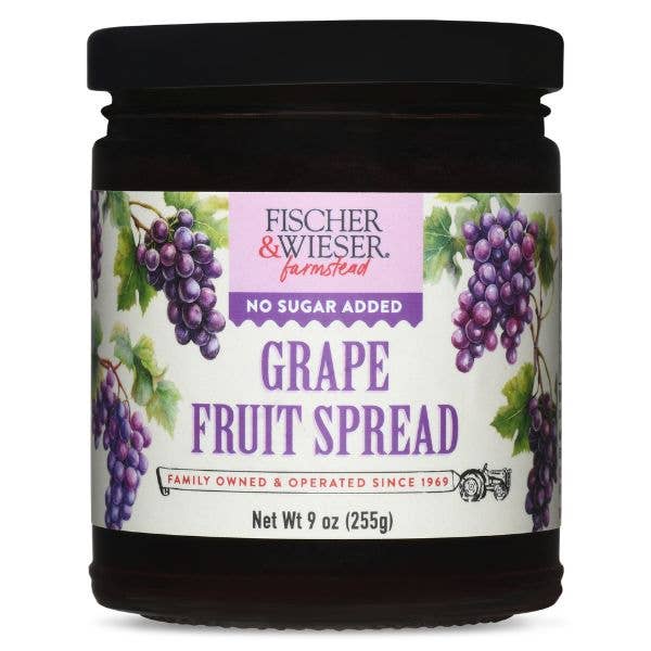 Grape Fruit Spread - No Sugar Added