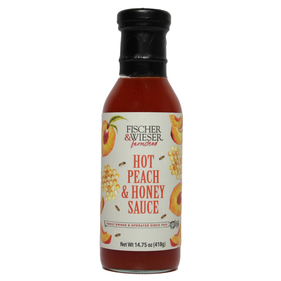 Hot Peach & Honey Sauce - NEW