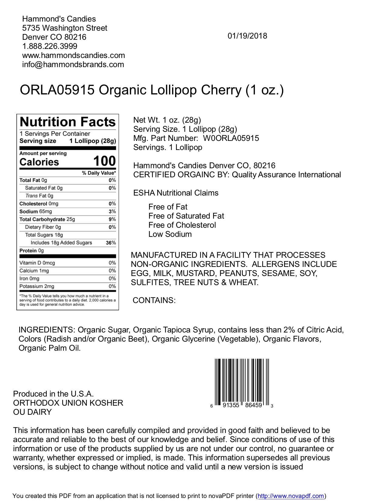 Cherry - 1 oz