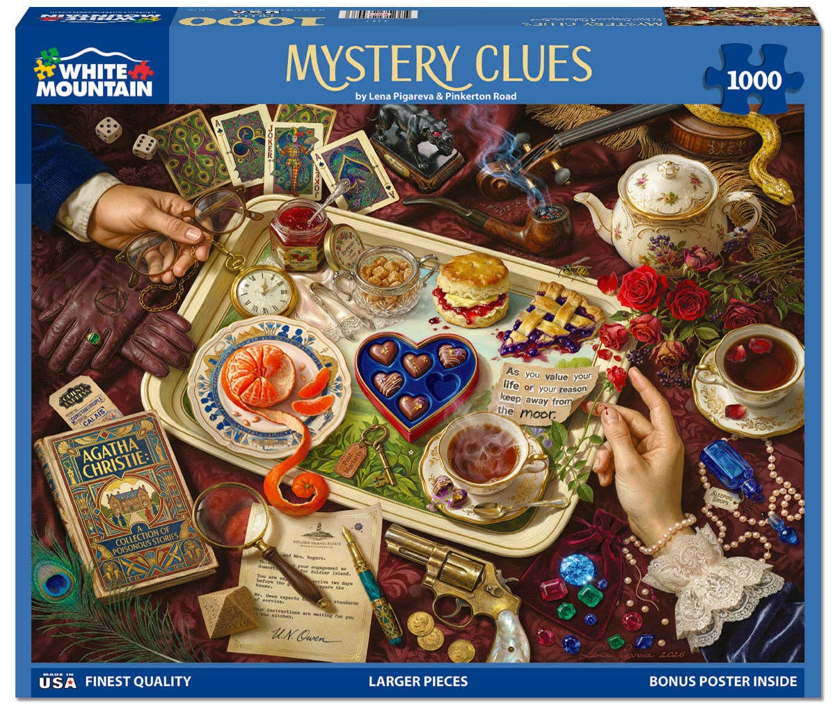 Mystery Clues - 1000 Piece Jigsaw Puzzle