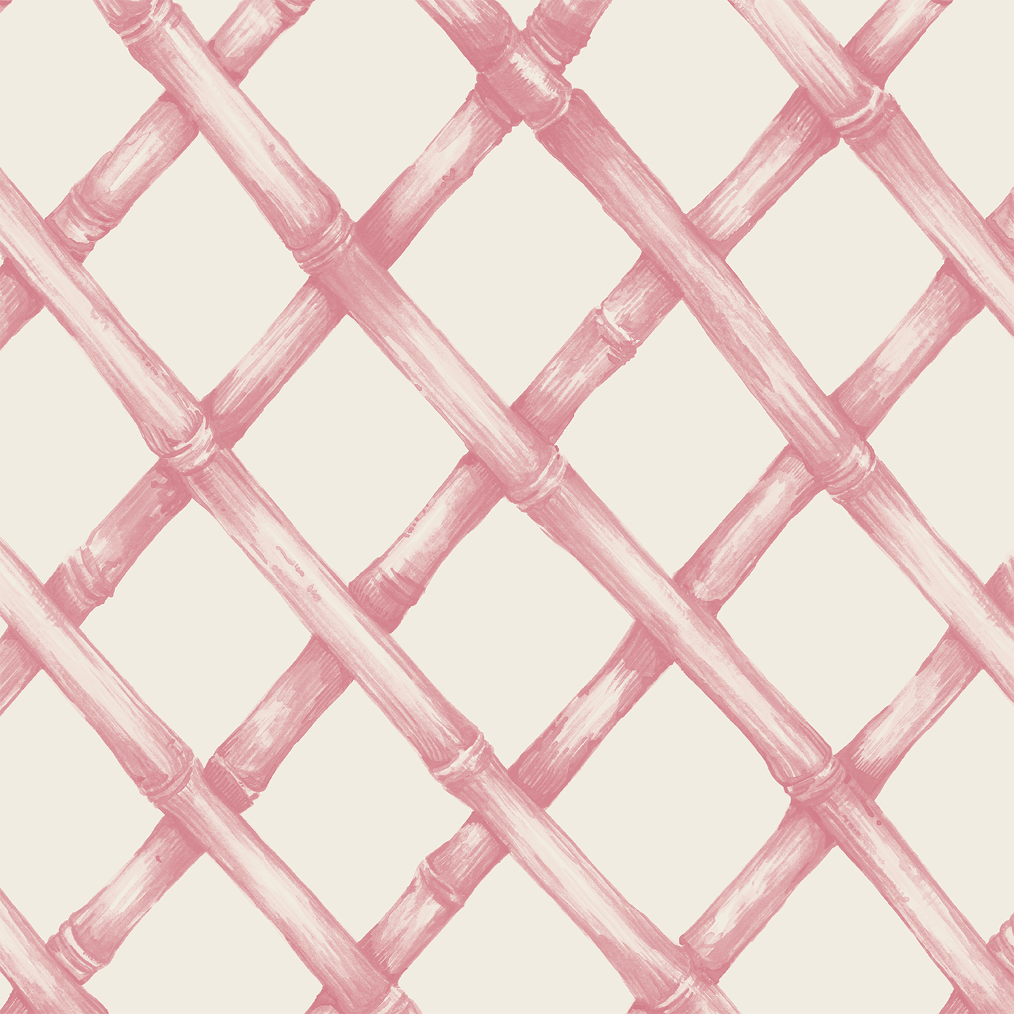 Hester & Cook - Stationery - Pink Lattice Cocktail Napkin