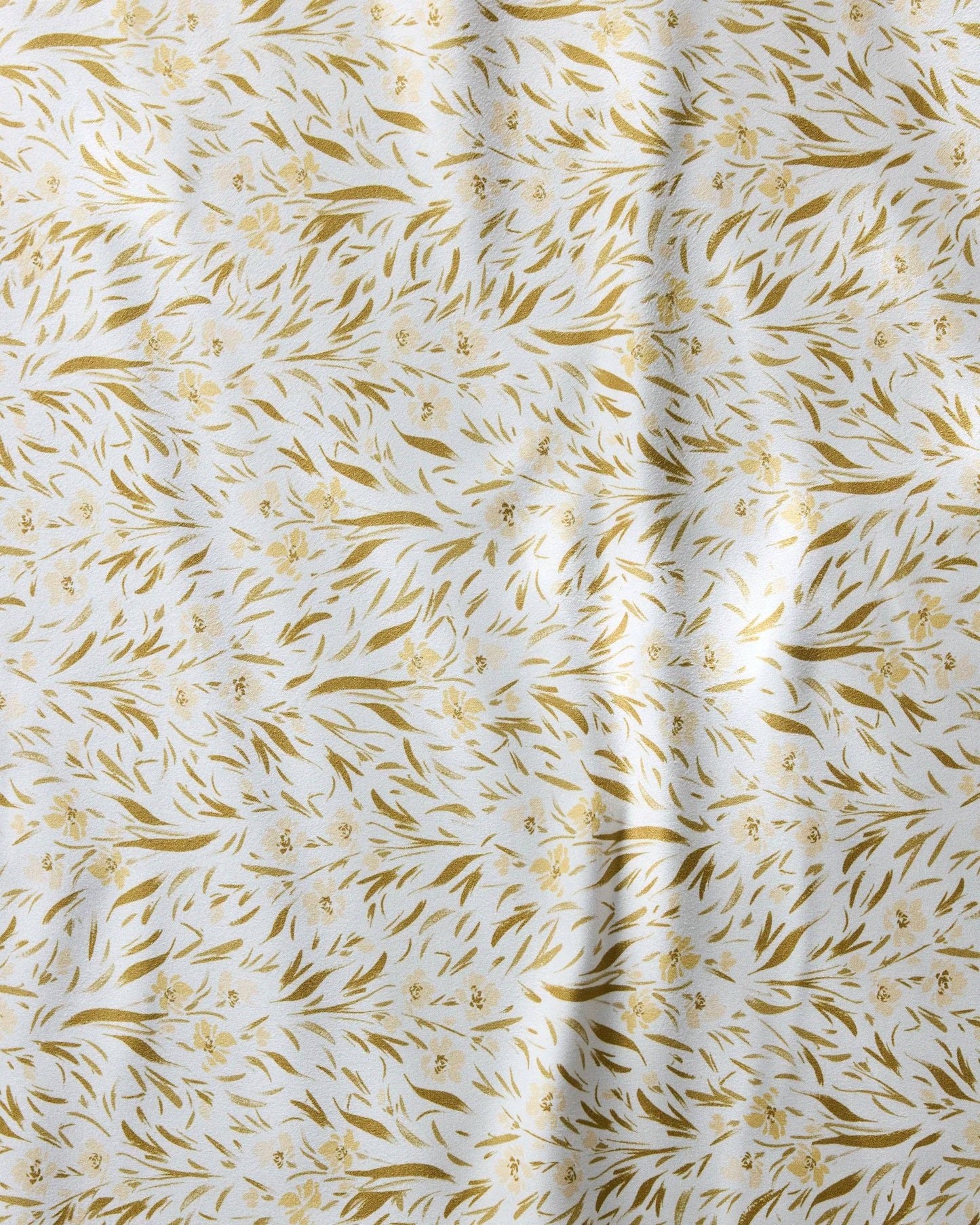 Yellow Floral Dinner Napkin Set