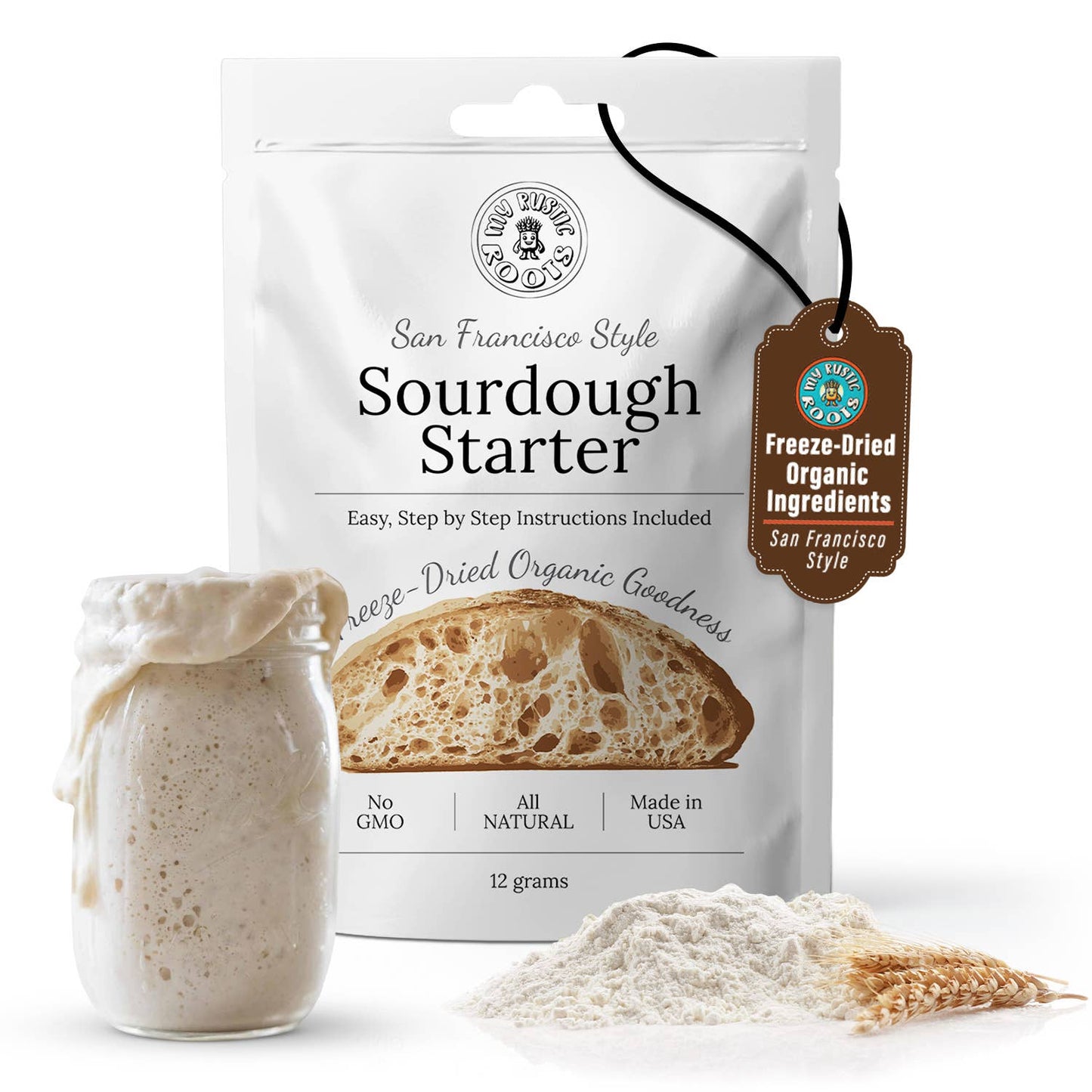 My Rustic Roots - Original Sourdough Starter Culture - Bestseller