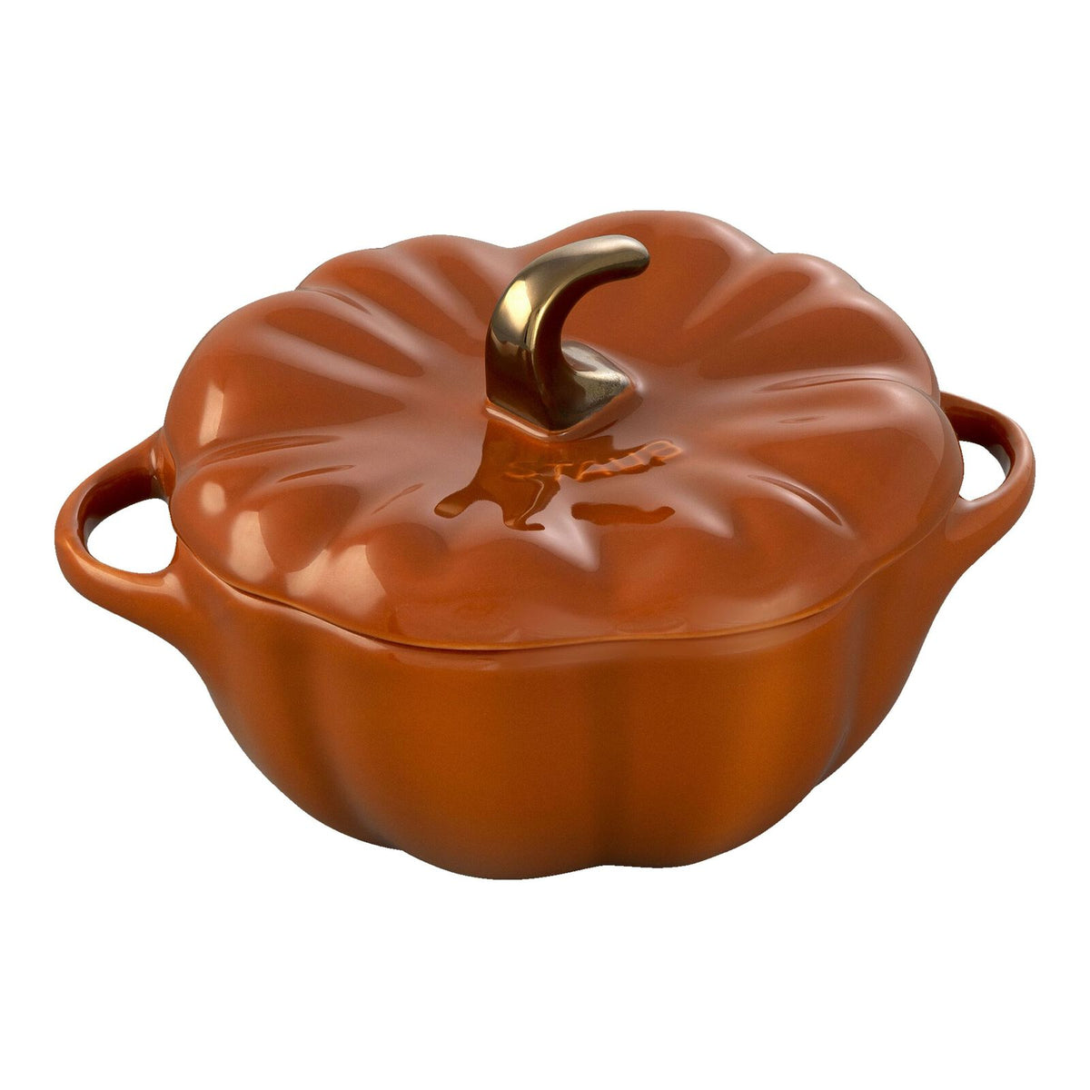 Ceramic Petite Pumpkin Cocotte - 0.5 qt