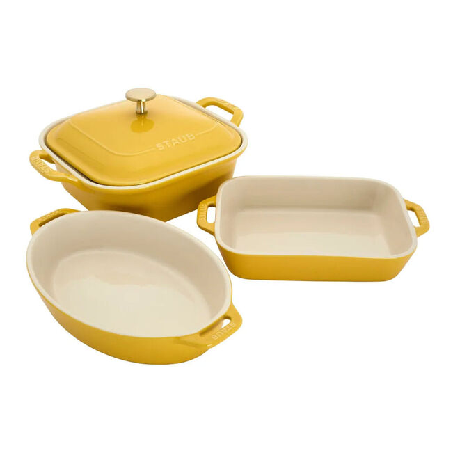4-pc Macaron Mixed Baking Dish Set