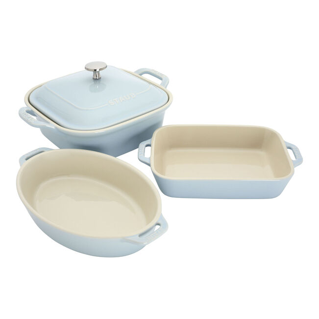 4-pc Macaron Mixed Baking Dish Set