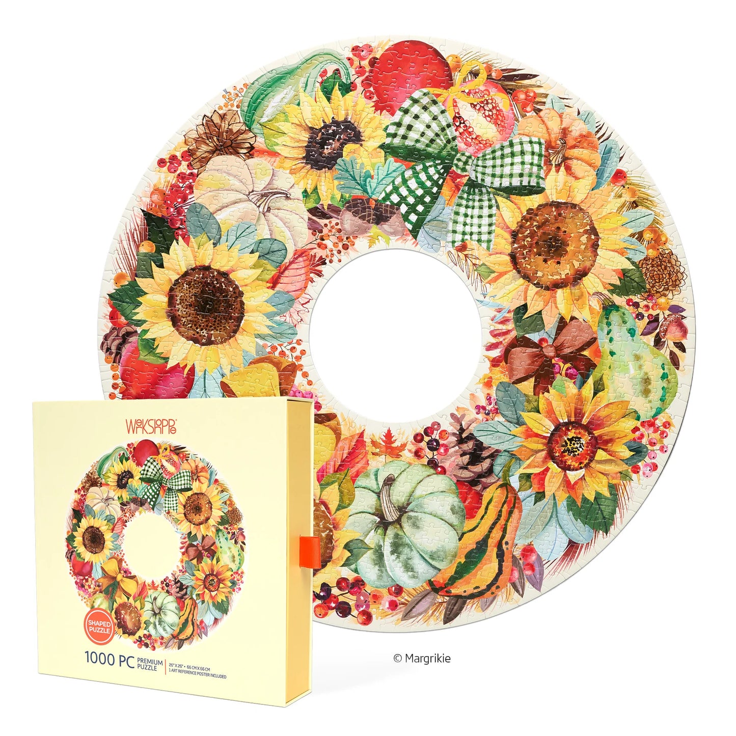 Harvest Wreath 1000 Pc Puzzle