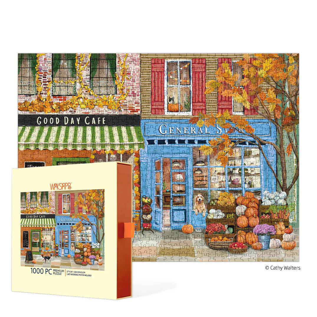 Autumn on Main 1000 Pc Puzzle