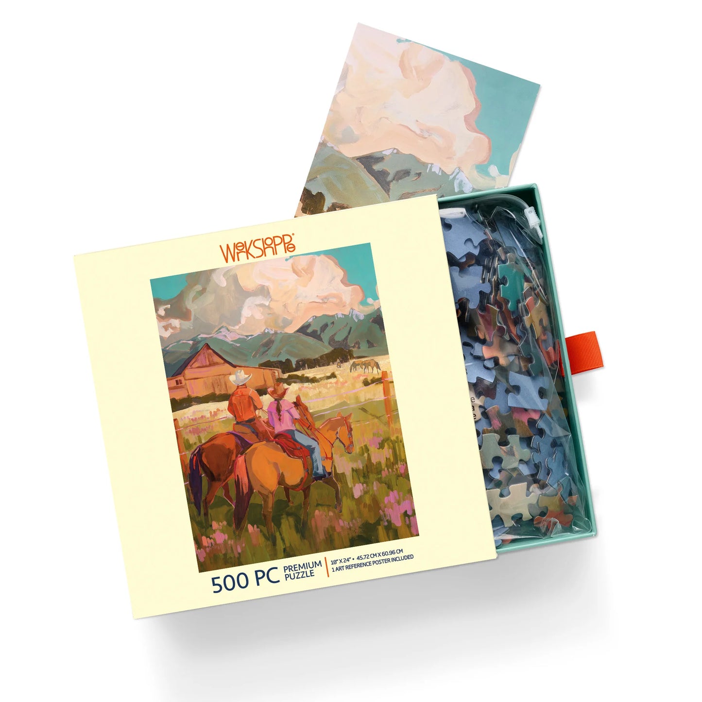 Saddle Up 500 Pc Puzzle