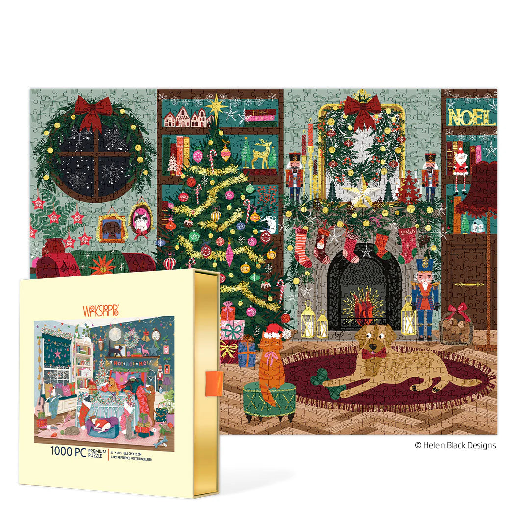Festive Family Room 1000 Pc Puzzle