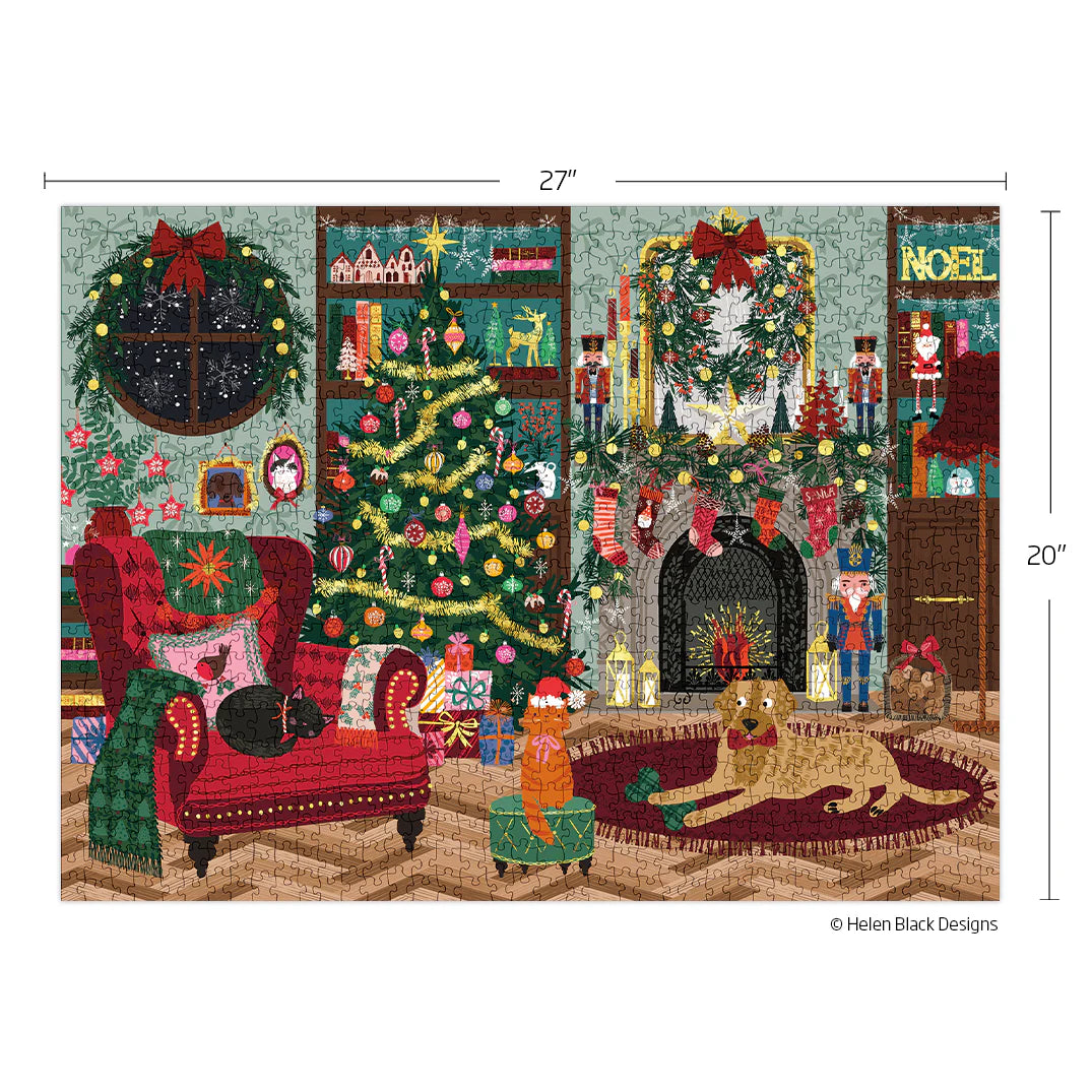 Festive Family Room 1000 Pc Puzzle