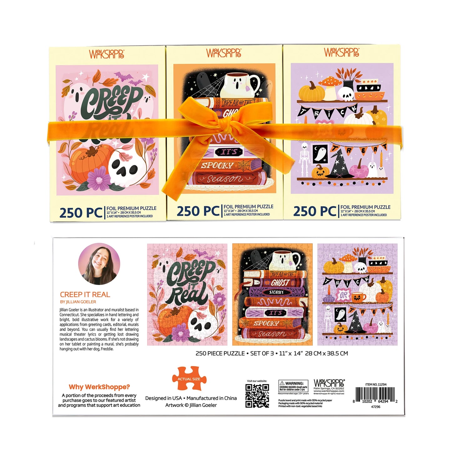 Creep It Real Set of 3 Puzzles
