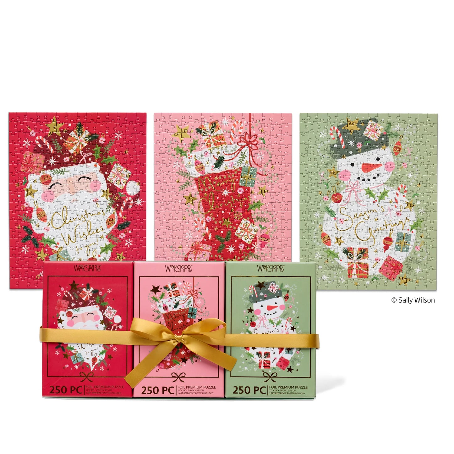 Christmas wishes Set of 3 Puzzles