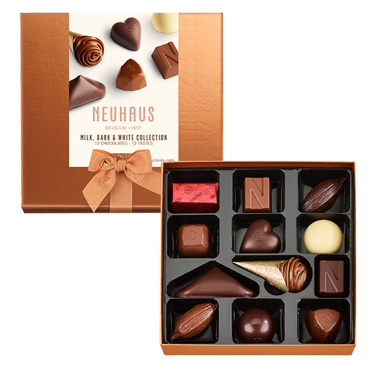 Neuhaus - Neuhaus Discovery Collection Milk Dark White - 12 Pieces