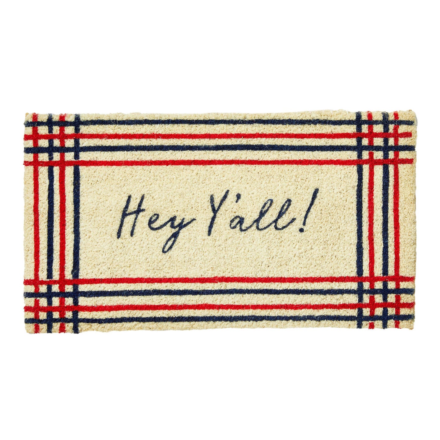 Hey Yall Coir Mat Multi Summer