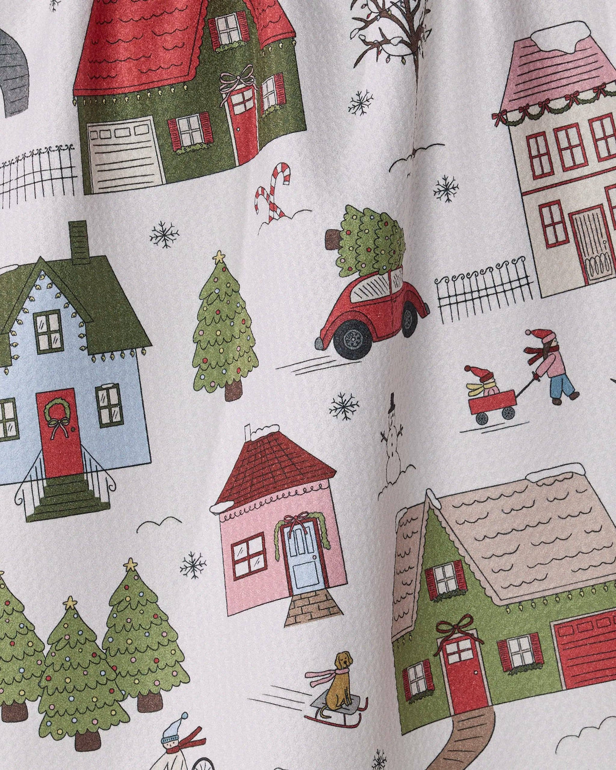Winter Village Tea Towel - Holiday 2026