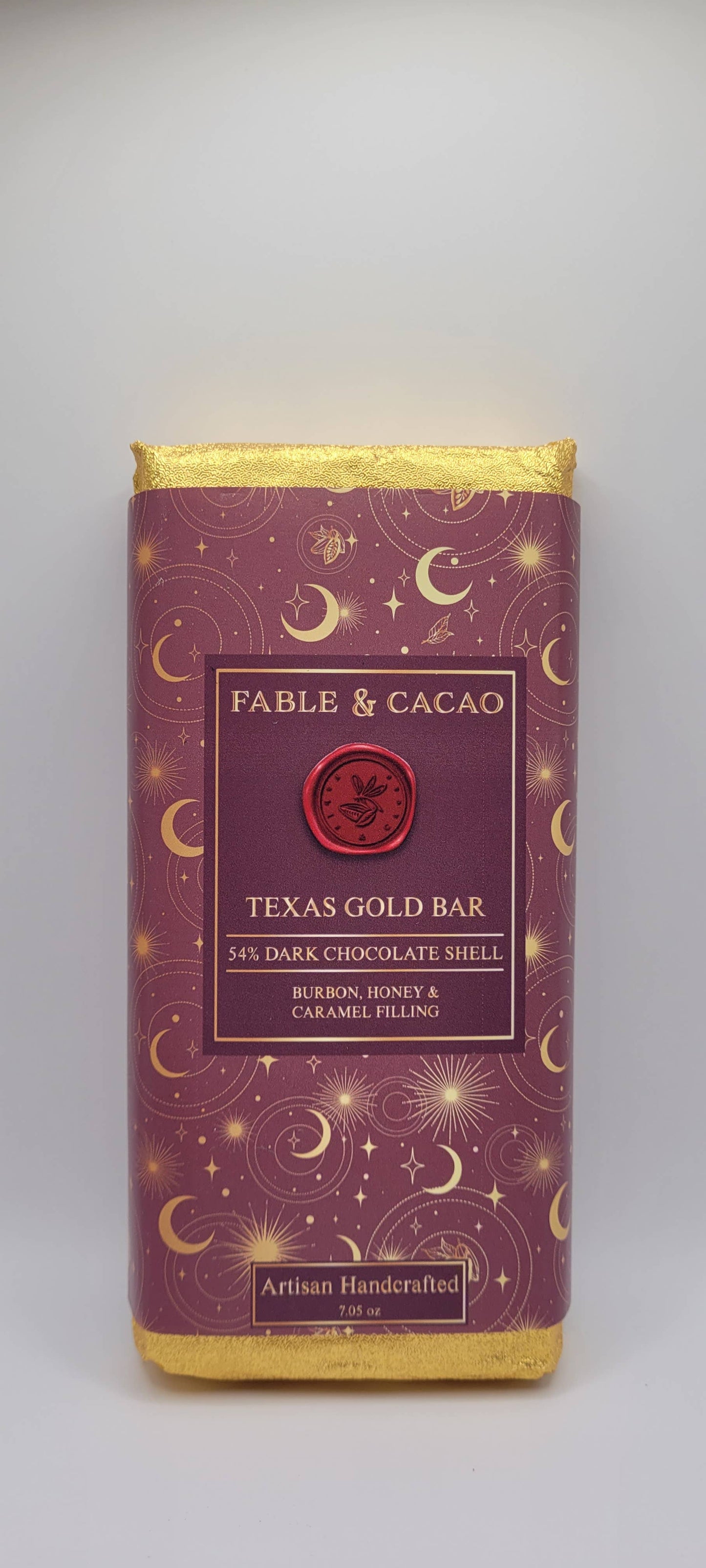 Fable & Cacao - Texas Gold Chocolate Bar