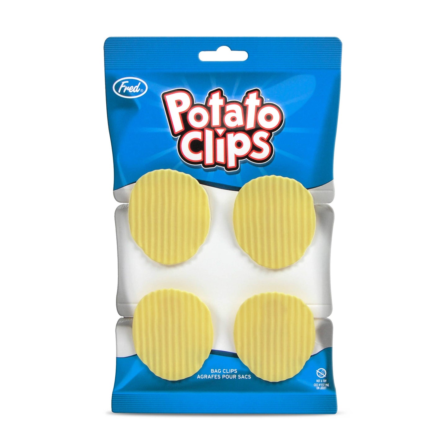 Fred & Friends - Potato Clips - Chip Bag Clips - Set of 4