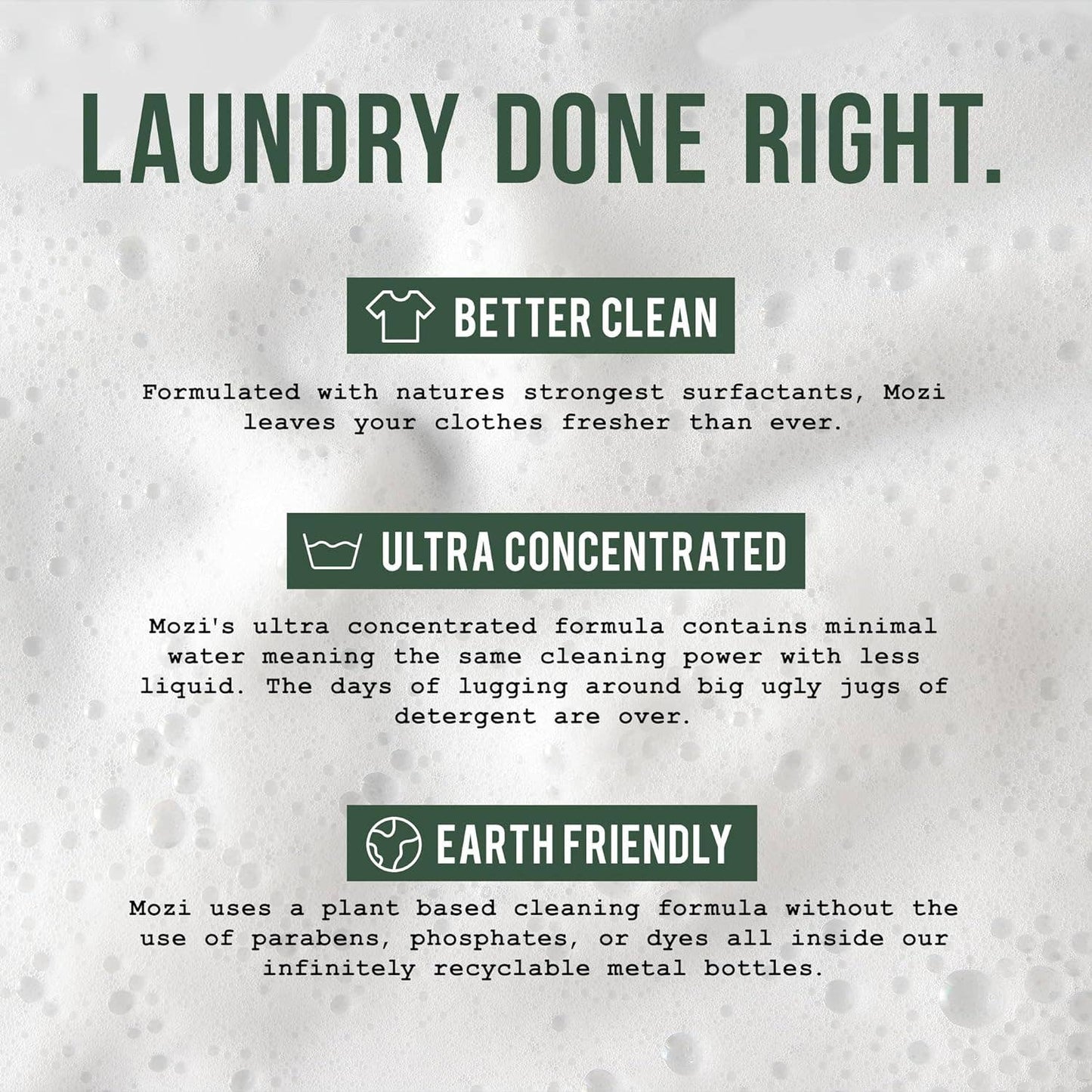 Mozi Wash - Alpine Woods Laundry Detergent