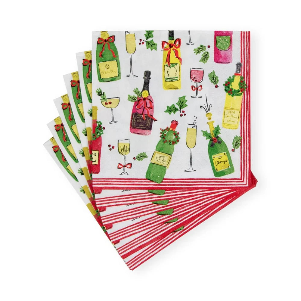 Tipsy and Toasty Cocktail Napkin
