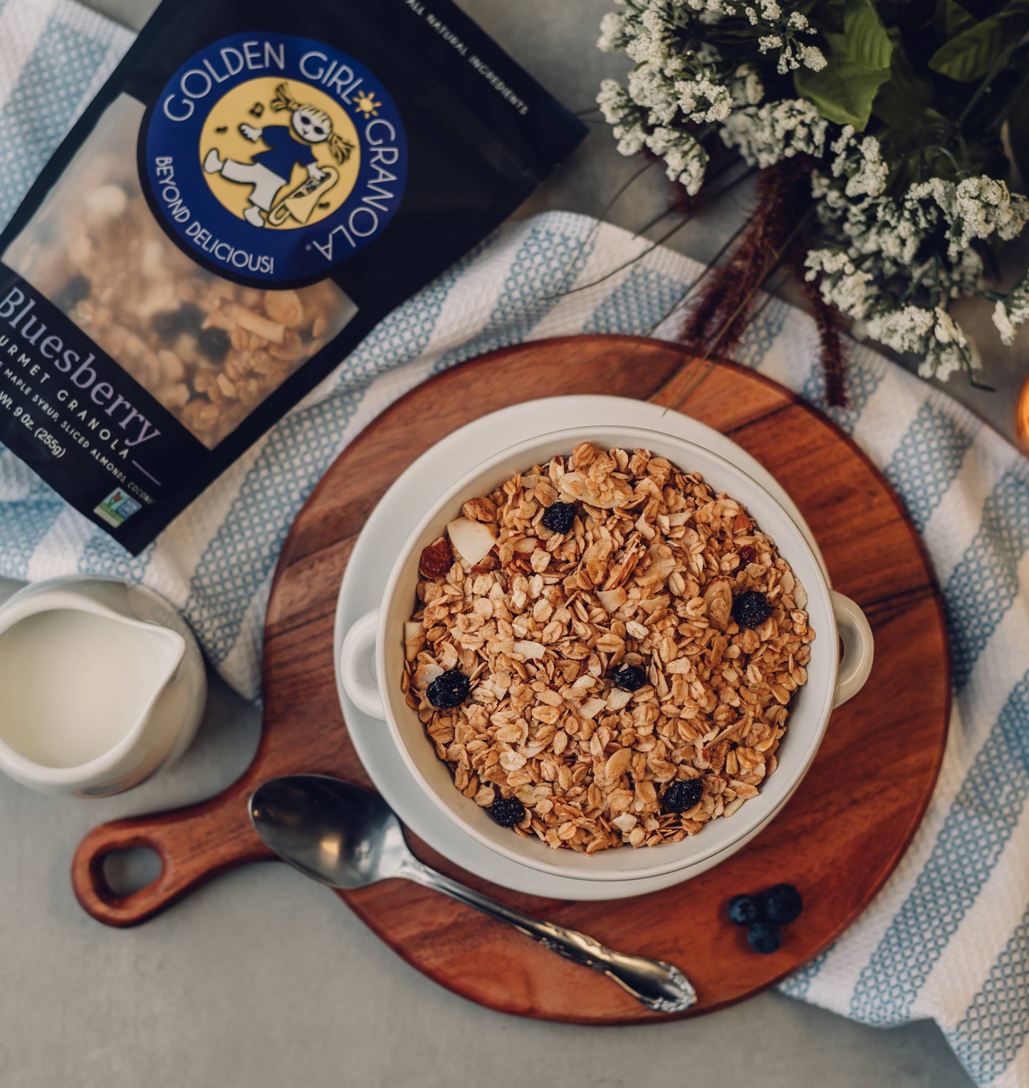 Golden Girl Granola - Bluesberry Gourmet Granola 9 oz