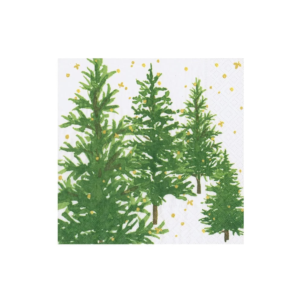 White Christmas Napkins