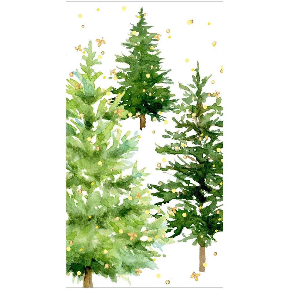 White Christmas Napkins