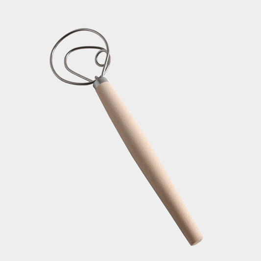 Breadtopia - Small Danish Dough Whisk for Bread Mixing