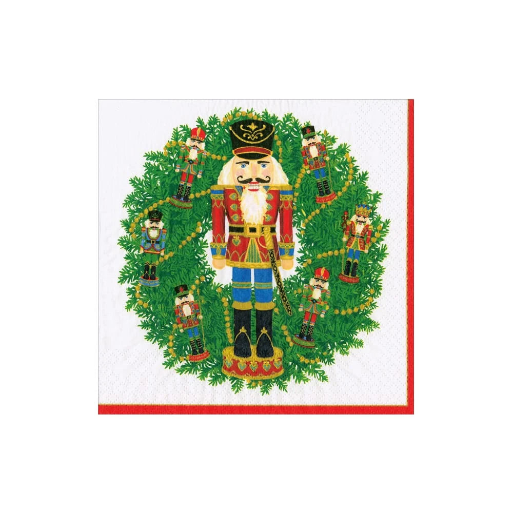 Nutcracker Wreath Napkins