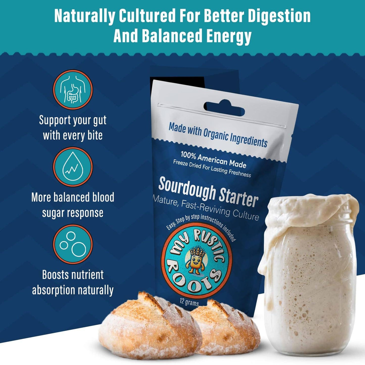 Mature Sourdough Starter Culture - Organic