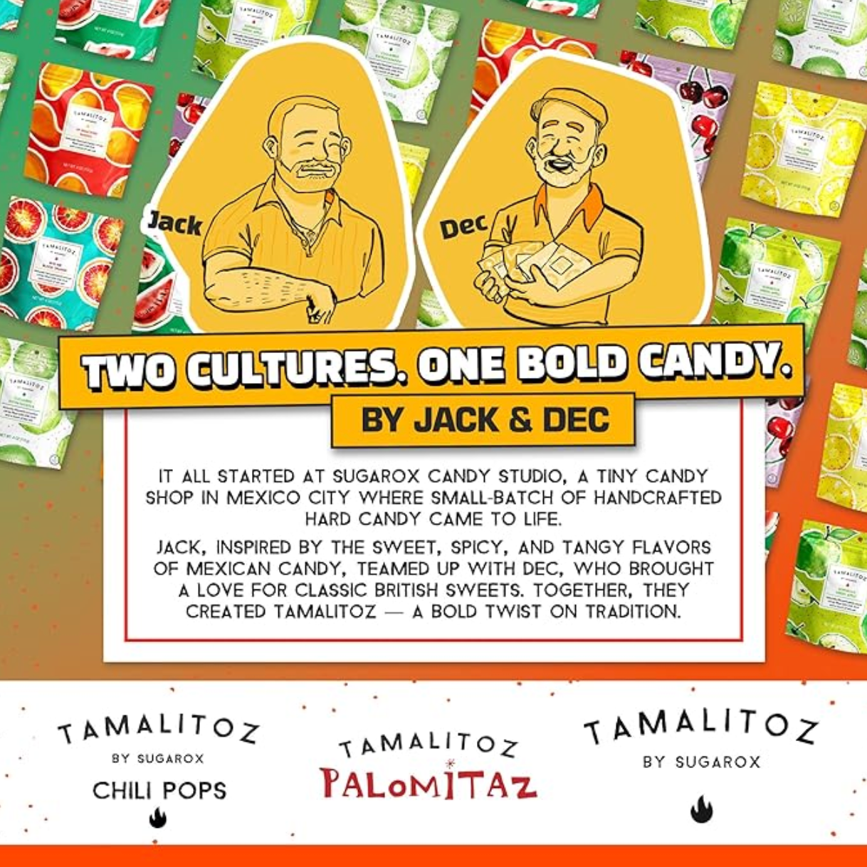 Sugarox Candy Studio LLC - CUCUMBER EXTRAVAGANZA TAMALITOZ CANDY 12CT