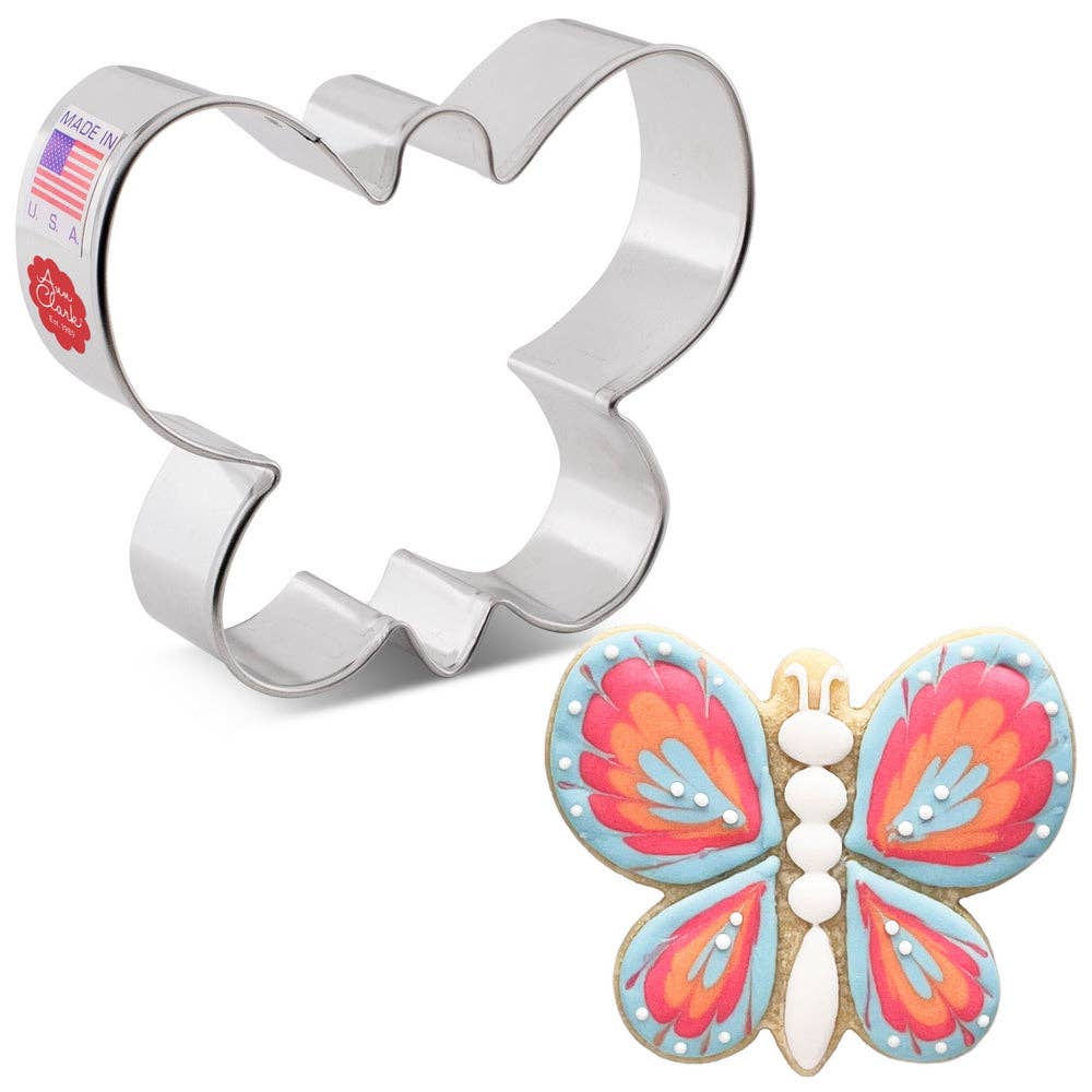 Ann Clark - Simple Butterfly Cookie Cutter. (Bag of 1 Dozen)