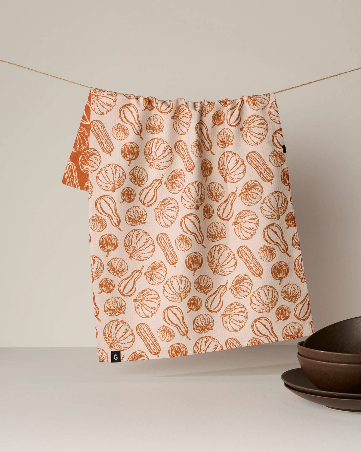 Harvest Sketch Luxe Kitchen Towel - Fall 2026