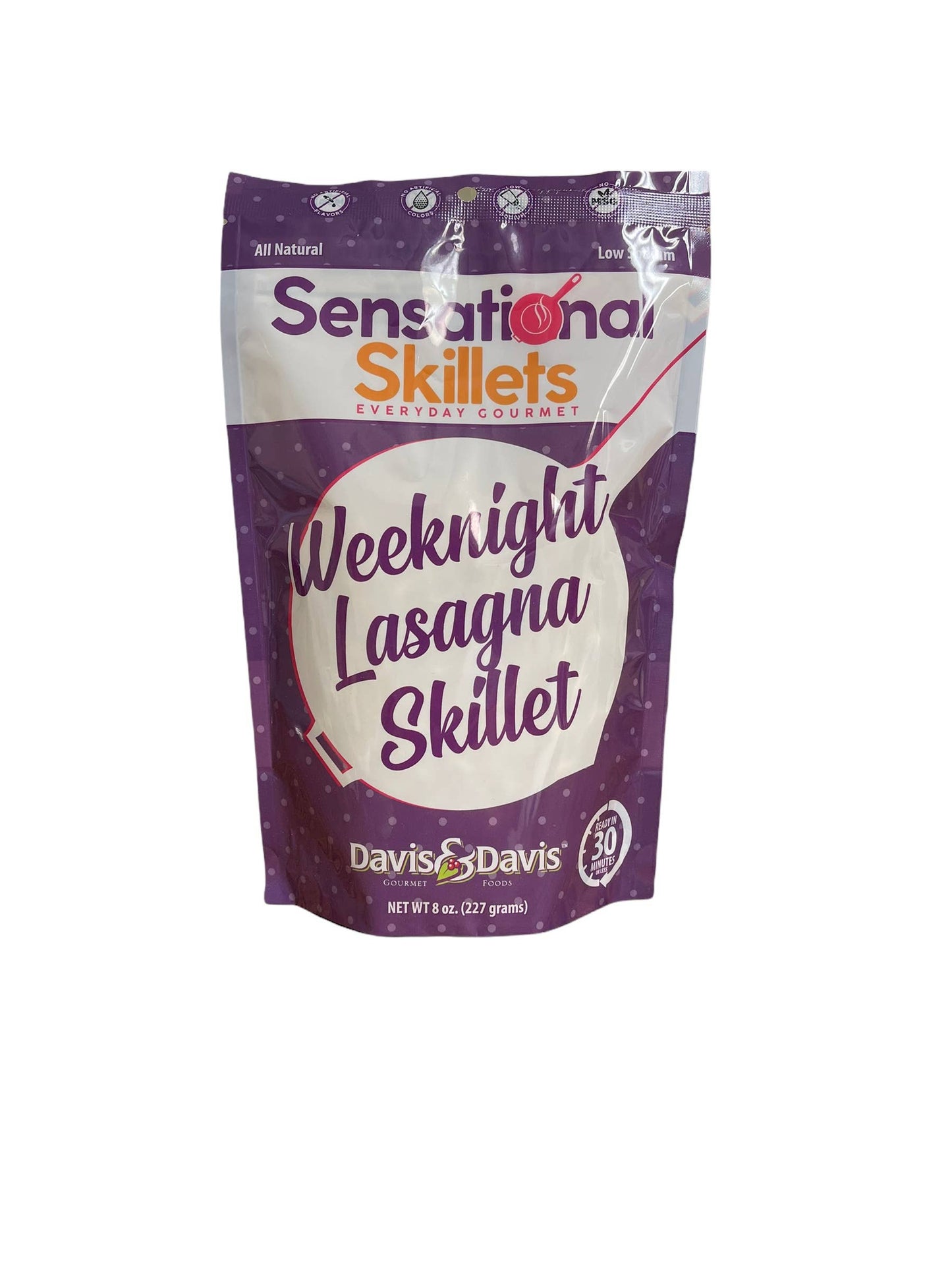 Davis & Davis Gourmet Foods - Weeknight Lasagna Skillet